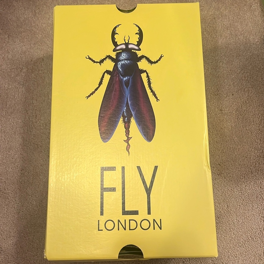Fly London leather Dublin shoes 39